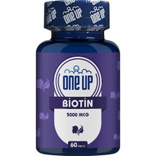 One Up Biotin 5000 mcg 60 Tablet