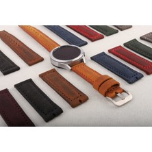 Brown Art Craft Xiaomi Watch S1 S1 Pro S1 Active Uyumlu Hakiki Deri Kordon