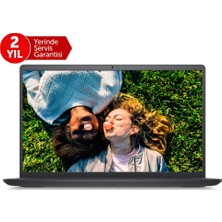 Dell Inspiron 15 3520 I5-1135G7 8gb Ram 256GB SSD 15.6 Inç Fhd 120Hz Ubuntu I35112009U Taşınabilir Bilgisayar