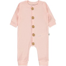 Civil Baby Bebek Patiksiz Tulum 1-6 Ay Somon