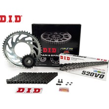 DID Zincir Dişli Seti Kawasakı Z 750 / S (750 Cc)  (2004-2012) / Zincir : DID-520 ORING-112 / Dişli: Jt (15T-43T) / Kawasakı / Z 750 / S / 750CC / 2004-2005-2006-2007-2008-2009-2010-2011-2012