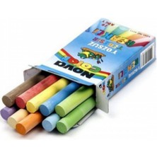 Nova Color 10'lu Tozsuz Tebeşir Beyaz