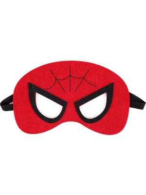 Schulzz Spiderman Örümcek Adam Lastikli Keçe Çocuk Maske