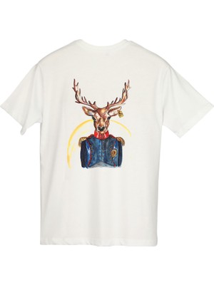 Aten Wear Oversize Bisiklet Yaka Basic Kısa Kollu Tişört