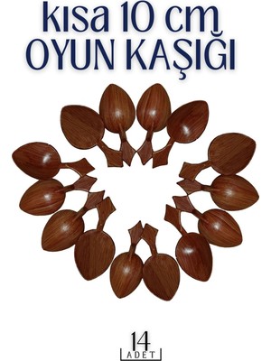 Transformacion Kısa Oyun Kaşığı 14 Adet