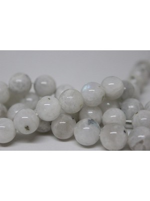 Ay Taşı Yarım Dizi 10MM (18CM Uzunluğundadır)