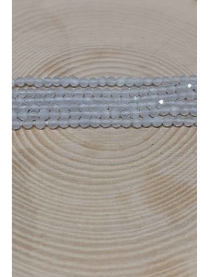 Yaşam Tohumu Kristal Kuvars Taşı Yarım Dizi 3mm (17CM Uzunluğundadır)