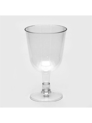 Depposite Şarap Bardak Seti Şeffaf Ayaklı 6 Adet 66 x 110 mm