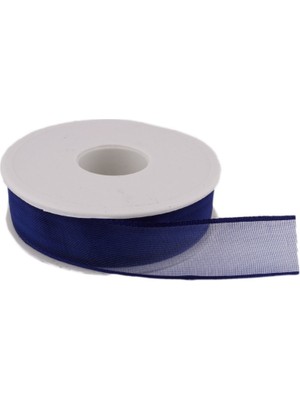 Depposite Şifon Kurdele 2.5 cm - 20 Metre Saks Mavi