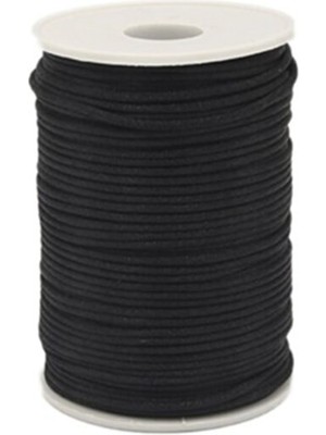 Depposite Kurdele Floş Ip Sıçan Kuyruğu 100 Yarda Siyah