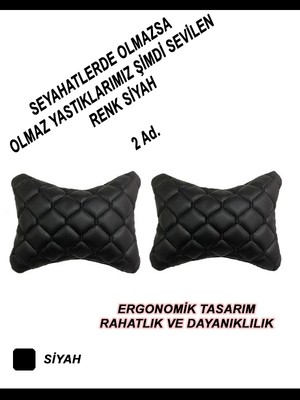 Desingonb Nıssan Juke  Uyumlu Oto,araç Boyun Yastığı Siyah