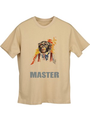 Aten Wear Oversize Bisiklet Yaka Basic Kısa Kollu Tişört