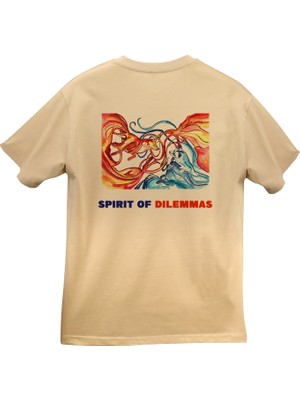 Aten Wear Oversize Bisiklet Yaka Basic Kısa Kollu Tişört