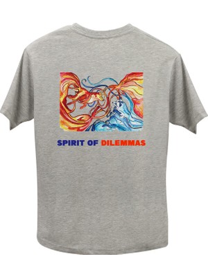 Aten Wear Oversize Bisiklet Yaka Basic Kısa Kollu Tişört