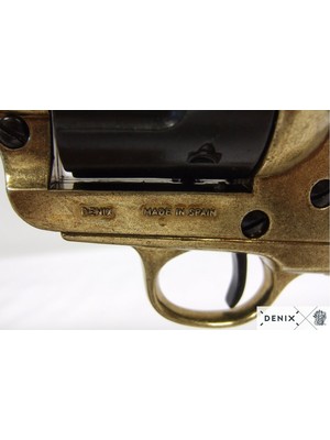 Denix Koleksiyon Grubu-Cal.45 Peacemaker Revolver 12", Usa 1873-JDNX5303-ORIJINALDEN Ilham Alan Tasarım