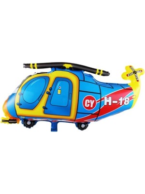 Booddie Helikopter Folyo Balon