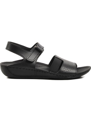 Ayakmod 16.047 Siyah Kadın Sandalet