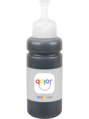 Cescesor Qolor Epson 664 Için Siyah Yazıcı Mürekkebi - 100 ml
