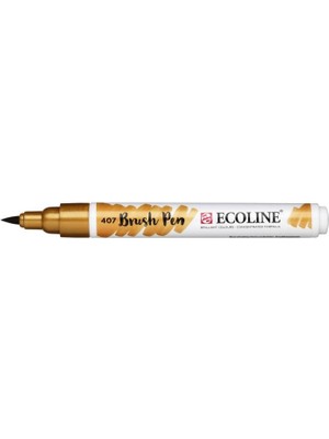 Talens Ecoline Brush Pen Fırça Uçlu Kalem 407 Deep Ochre