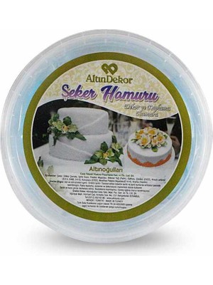 AltınDekor 200 gr Altın Usta Şeker Hamuru Açık Mavi