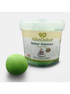 AltınDekor Altın Usta Şeker Hamuru Fıstık Yeşili 1 kg