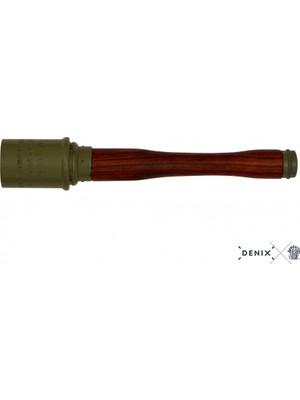 Denix Koleksiyon Grubu-Stıelhandgranate M-24 Grenade, Germany 1915-KAĞIT TUTUCU-JDNX737-V-ORIJINALDEN Ilham Alan Tasarım.