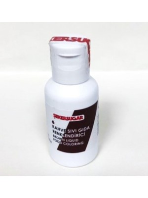 Şeker & Sugar Kahve Sıvı Gıda Boyası 20 ml