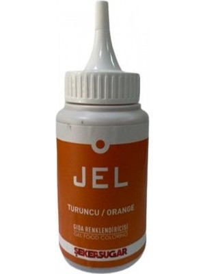 Şeker & Sugar Turuncu Jel Gıda Boyası 150 gr