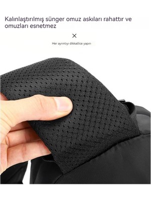 Go Biz Iş Erkek Göğüs Çantası, Açık Hava Ultralight Seyahat Omuz Messenger Çanta, Çok Fonksiyonlu Omuz Göğüs Çantası (Yurt Dışından)