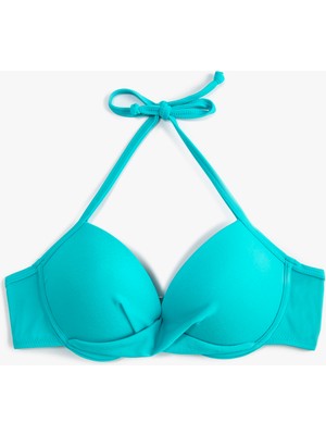 Koton Push Up Bikini Üstü Boyundan Bağlamalı