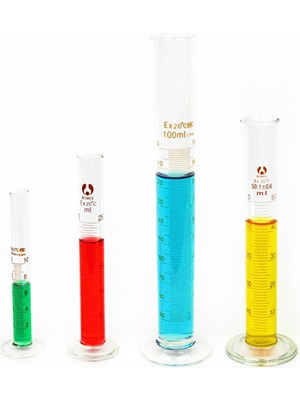 Lab Uzun Form Cam Mezür 50 ml
