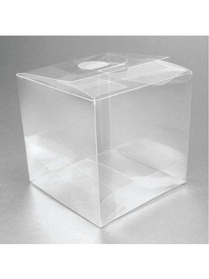Cici Şeffaf Asetat Kutu 5X5X5 cm 500 Adet