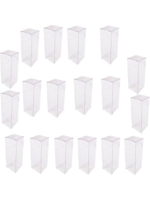 Cici Şeffaf Asetat Kutu 5X5X20 cm 500 Adet