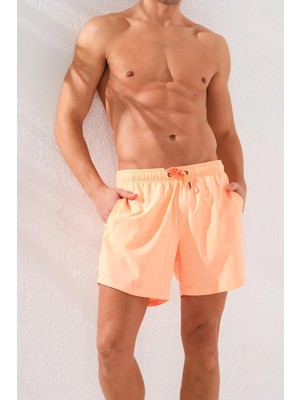 Syah Erkek Orta Boy Ince Kumaş Deniz Şortu