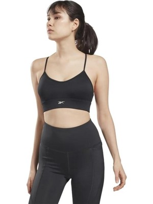 Reebok Kadın Siyah Tri Back Bra Ped Sporcu Sütyeni