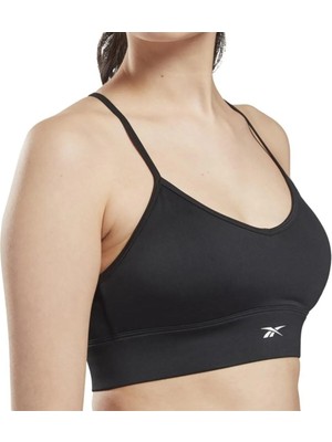 Reebok Kadın Siyah Tri Back Bra Ped Sporcu Sütyeni