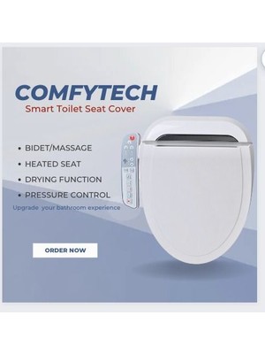 Comfytech Kurutuculu Akıllı Bide Klozet Kapağı