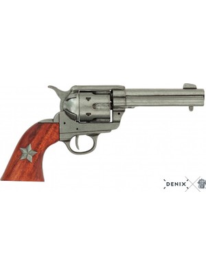 Denix Koleksiyon Grubu-Cal.45 Peacemaker Revolver 4,75", Usa 1873-DNX1038