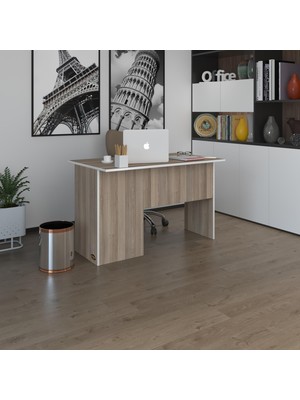 Kenzlife ofis masası miyamoto crd sağ 75*110*60 raflı dolap bilgisayar çalışma masası