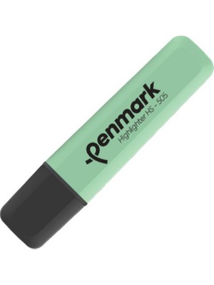 Penmark Highlighter Pastel Fosforlu Kalem 6 Renk Mavi