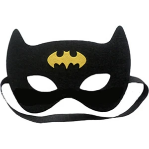 Batman Lastikli Keçe Çocuk Maske