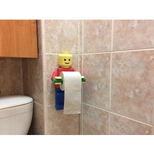 Minifig Tasarım Dekoratif Tuvalet Kağıdı Tutucu