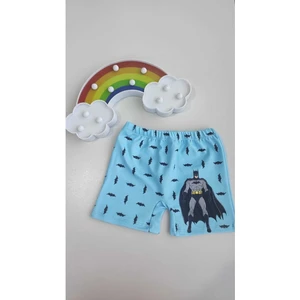 Bilge Trend Erkek Çocuk Şort Boxer Mayo Dijital Baskılı Deniz Havuz Mayosu Batman Desen