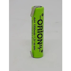1.2 V 1000 Mah Ince Kalem Aaa Şarjlı Traş Makinası Pili