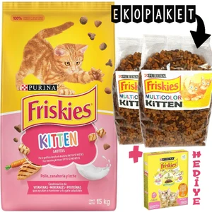 friskies Purina  Kitten Sütlü Yavru Kedi Maması 2kg Ekopaket