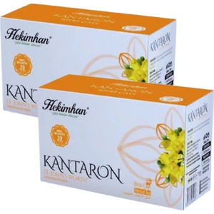 Kantaron Çayı 2 Paket 20 x 2'li Süzen Poşet