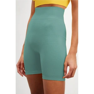 Felolin Örme Seamless Şort Yüksek Bel Toparlayıcı Biker Şort
