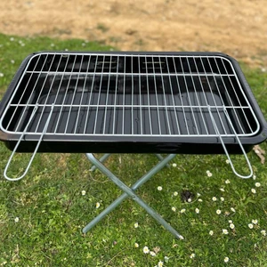 Mangal Kamp - Emaye Siyah Pratik / Şipşak Mangal 60 cm