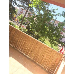 50CM.X2M. Kamış Hasır Balkon Çiti Duvar Çiti Bahçe Dekorasyonu