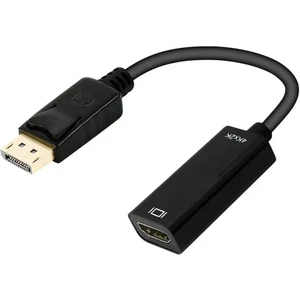 4K Displayport 1.4 To HDMI 2.0 Aktif Çevirici Dönüştürücü Kablo 4K@60Hz, 2K@144Hz, 1080P@144Hz